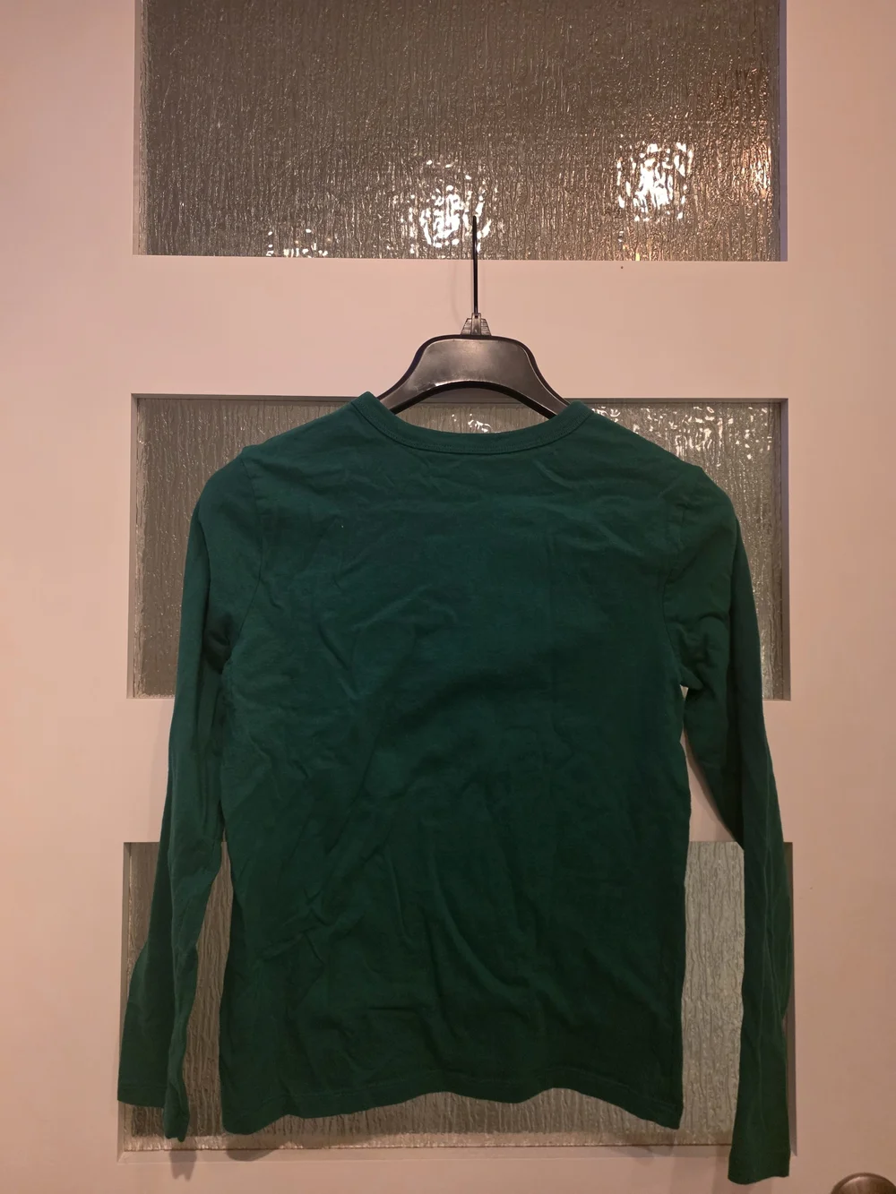 GAP Green Long-Sleeve Teesize 10/12 (Lrge Kids)
